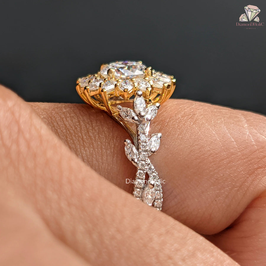 vintage art deco engagement rings​