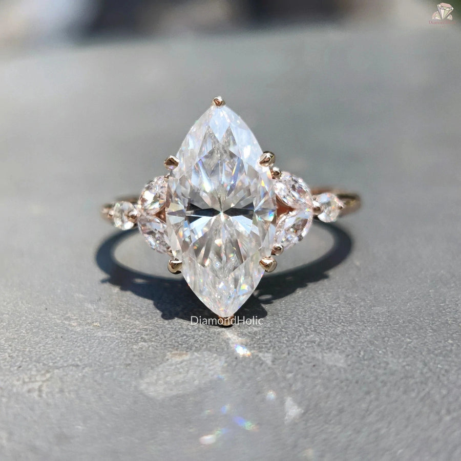 vintage marquise engagement ring