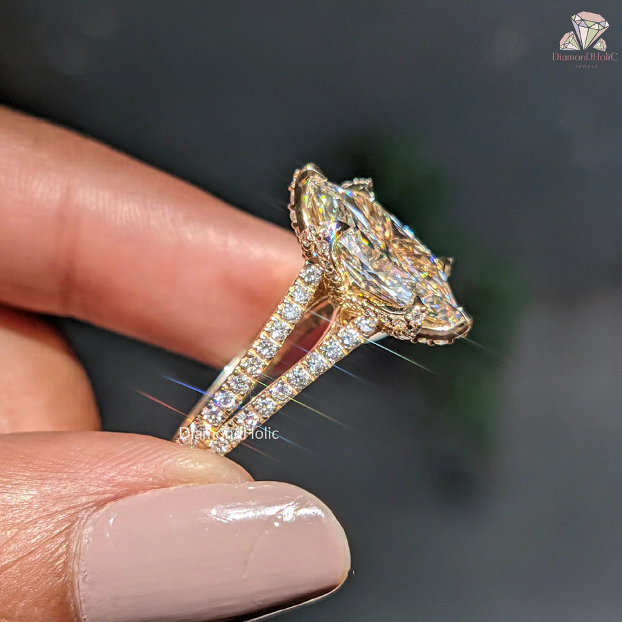 vintage style engagement ring