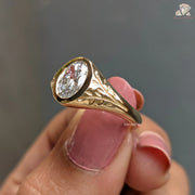 vintage style wedding rings​