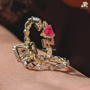 vintage wedding ring sets