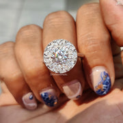 White Gold Diamond Ring