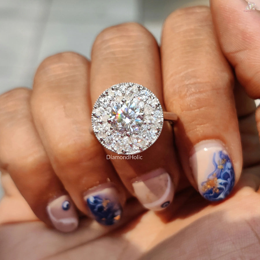 White Gold Diamond Ring