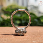 white gold engagement rings