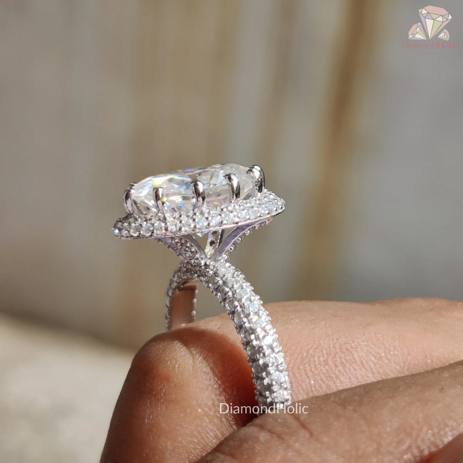 white gold proposal ring
