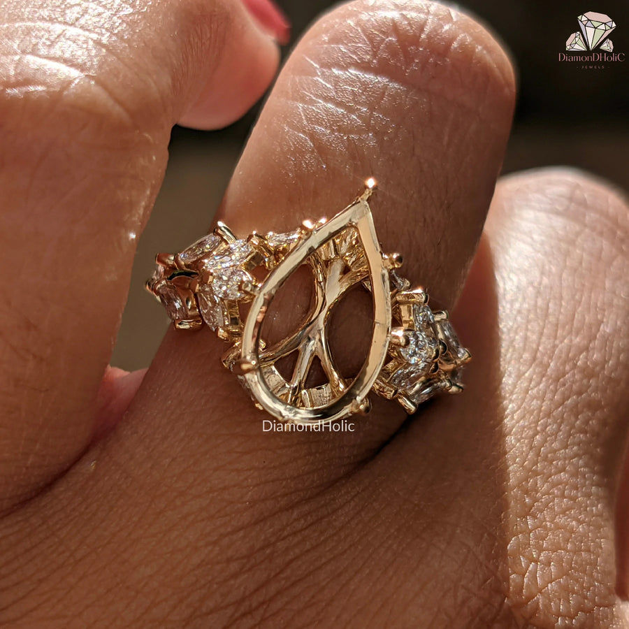 yellow gold engagement rings
