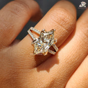 yellow gold engagement ring