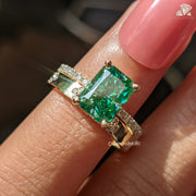 yellow gold wedding ring sets